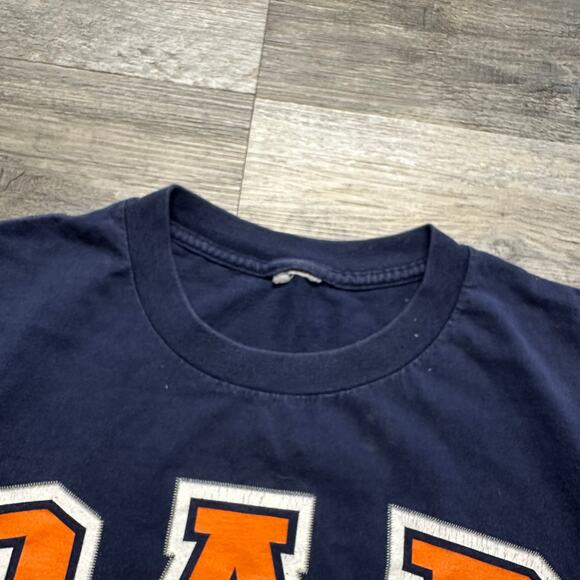 Denver Broncos T-shirt Vintage 90s #1 Dad Ridell Blue Orange Mens XL Football - Picture 4 of 8